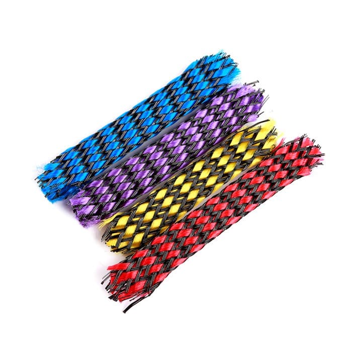 8mm Snakeskin Braided Mesh Sleeve for ESC & Motor Wire - Choose your Color (2 Feet) for fpv drones 1