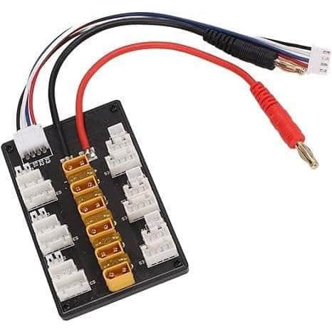 Parallel Charging Board 4mm Banana Plug 1-3S Battery for fpv drones 1