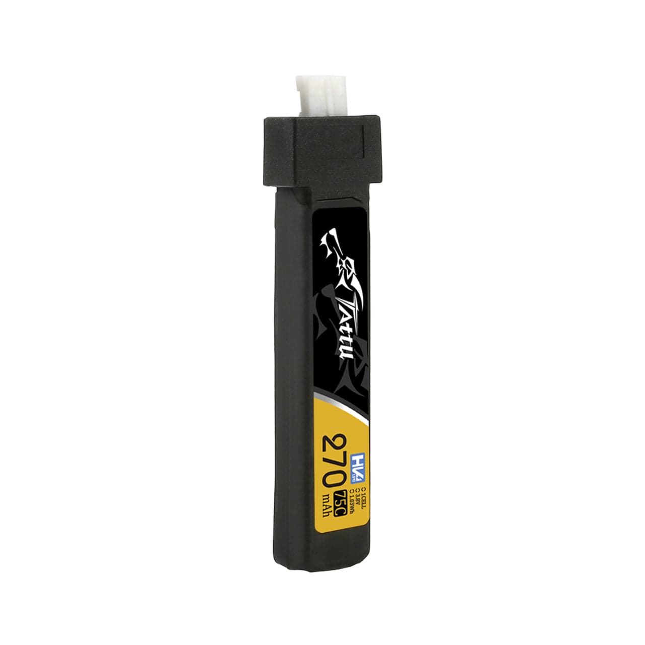Tattu 270mAh 3.8V HV 75C 1S1P Battery Pack With JST-PHR 2.0 Plug - 5PCS for fpv drones 2