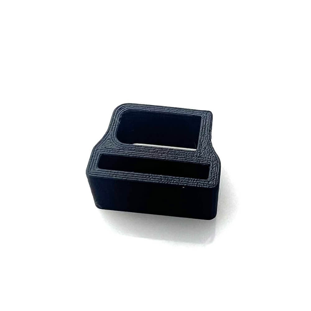 XT60 LiPo Strap Mount - ZWART for fpv drones 2
