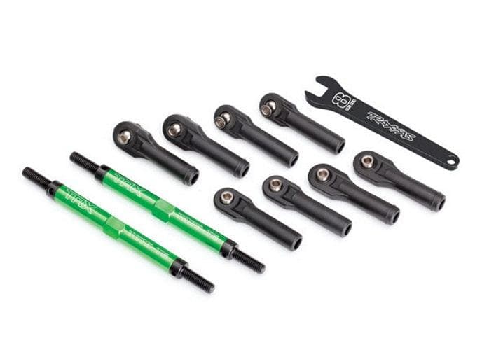 Traxxas 8638G Green Tubes 7075-T6 Aluminum 144mm (2) E-Revo VXL for fpv drones