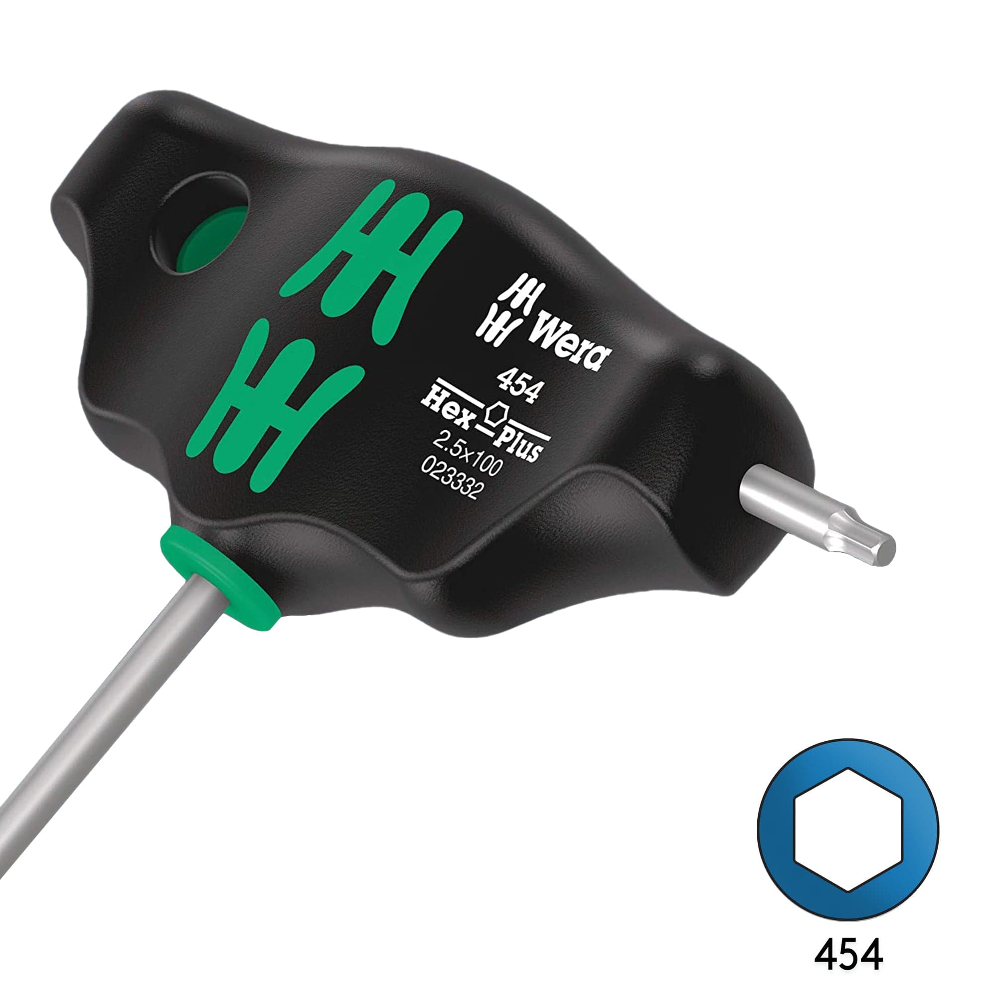 Wera 454 2.5mm x 100mm T Handle Hex Screw Driver 05023332001 for fpv drones 1