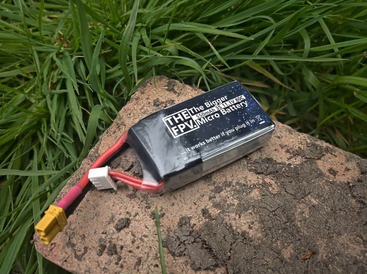 TheFPV 550mAh 3S 80C 11.1V Micro Battery XT30 for fpv drones 4