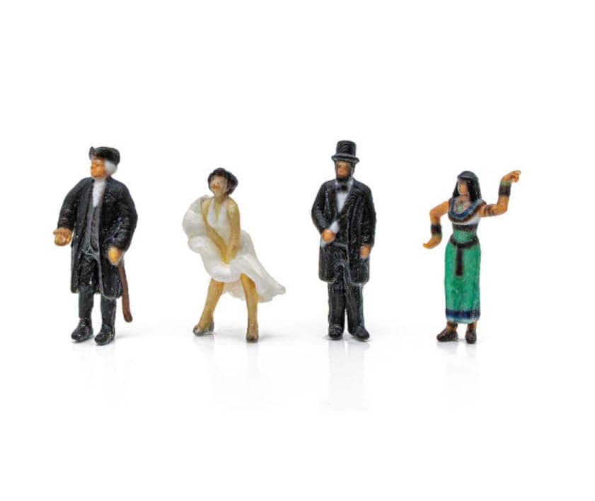 Woodland Scenics A2866 Find Me Figures Historical Figures - HO Scale (4PACK) for fpv drones