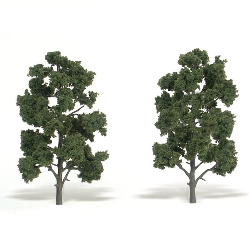 Woodland Scenics TR1519 8" - 9" Medium Green Realistic Trees (Pack of 2) for fpv drones