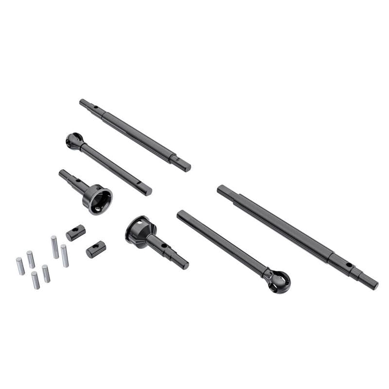 Traxxas TRA9756 TRX-4M (F&R) Axle Shafts and Stub Axles with Pins for fpv drones
