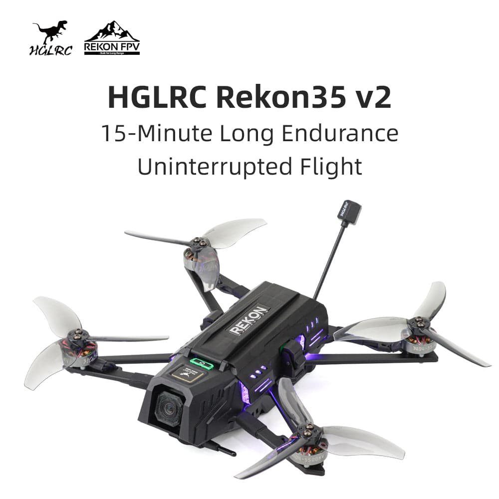 HGLRC Rekon35 v2 Long-Range FPV Drone