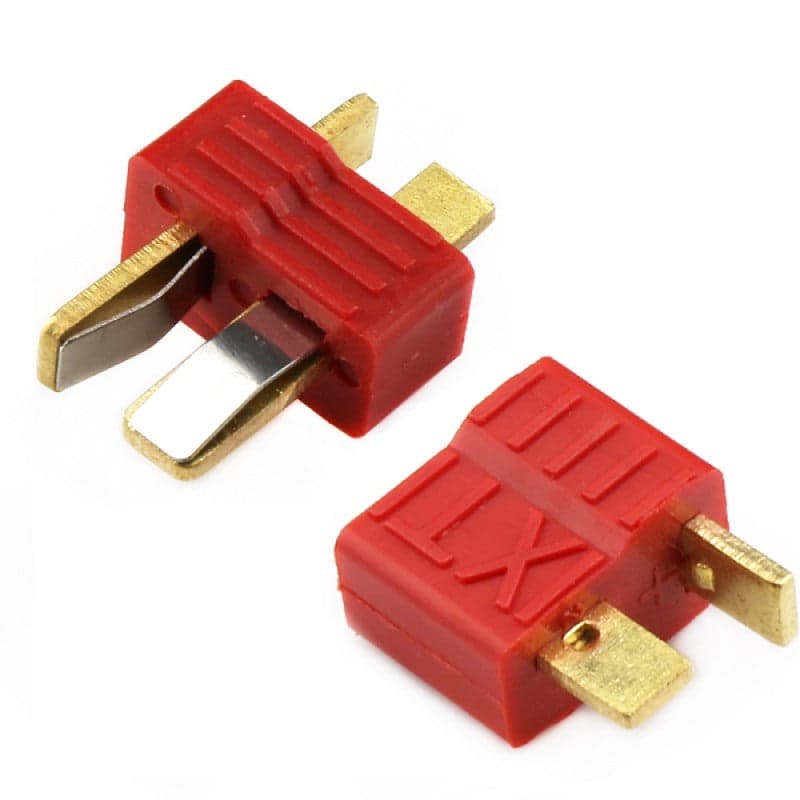 Nylon T-Connectors Male (10pair-Bag) Deans for fpv drones