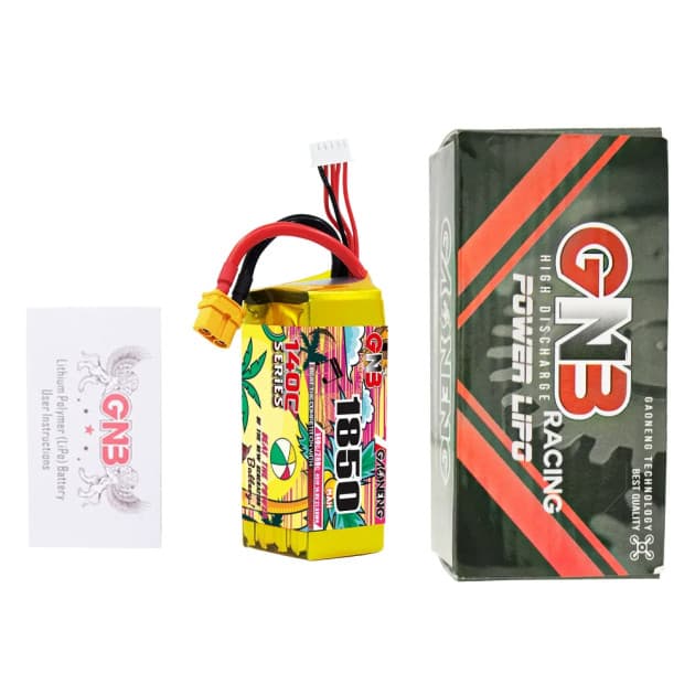 GNB 1850mAh 4S 140C Battery for Drones for fpv drones 5