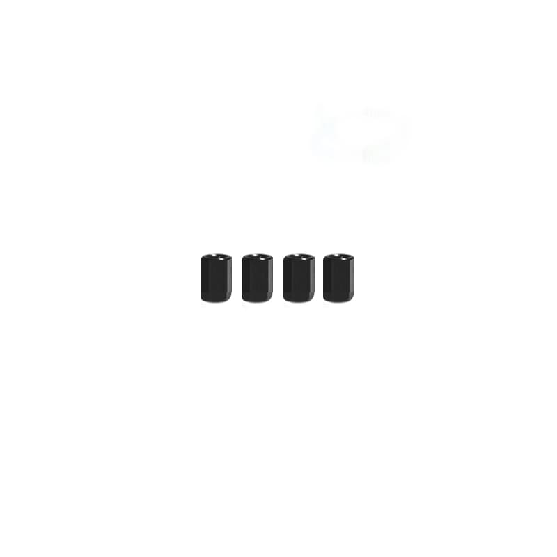 M3 Aluminium Standoffs (4 stuks) - HEX - 10mm - ZWART for fpv drones