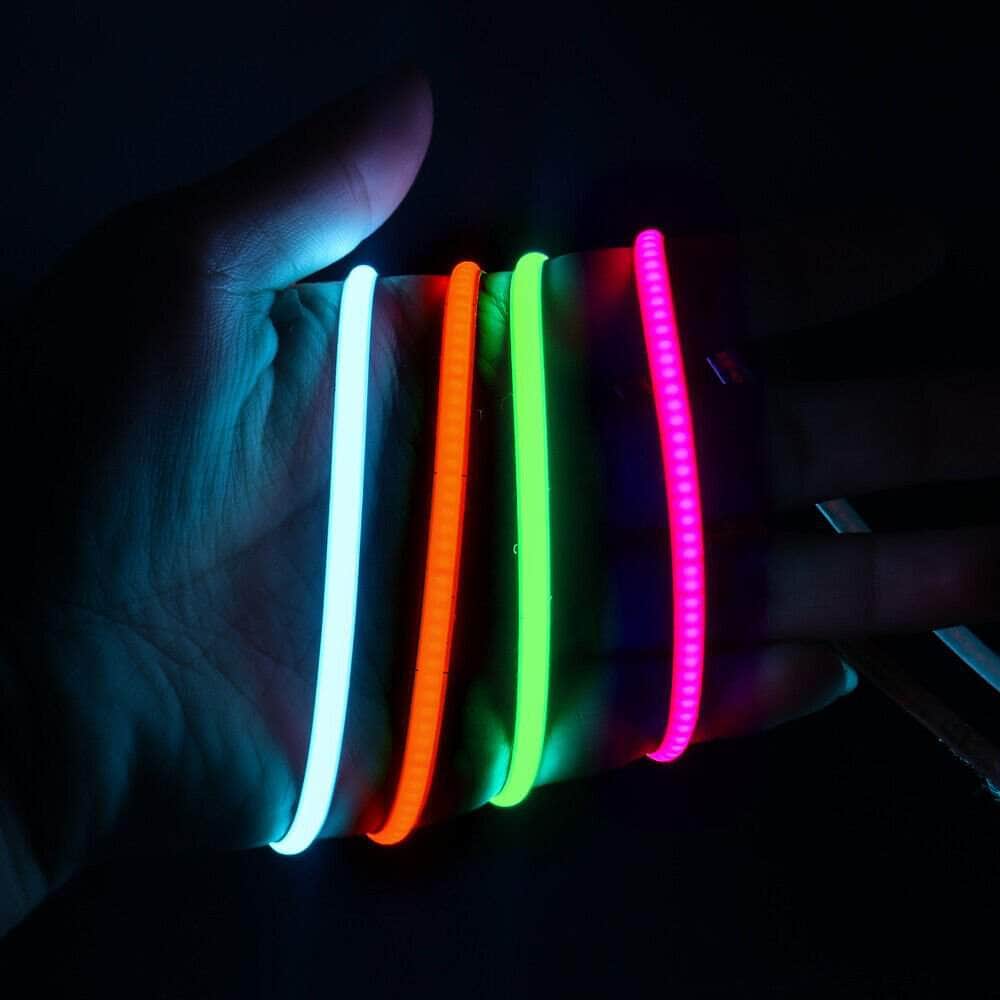 WREKD 24V COB LED 4mm Wide Flexible Strip w/ 480LEDs/M - 39" Strip - Choose Color for fpv drones 1