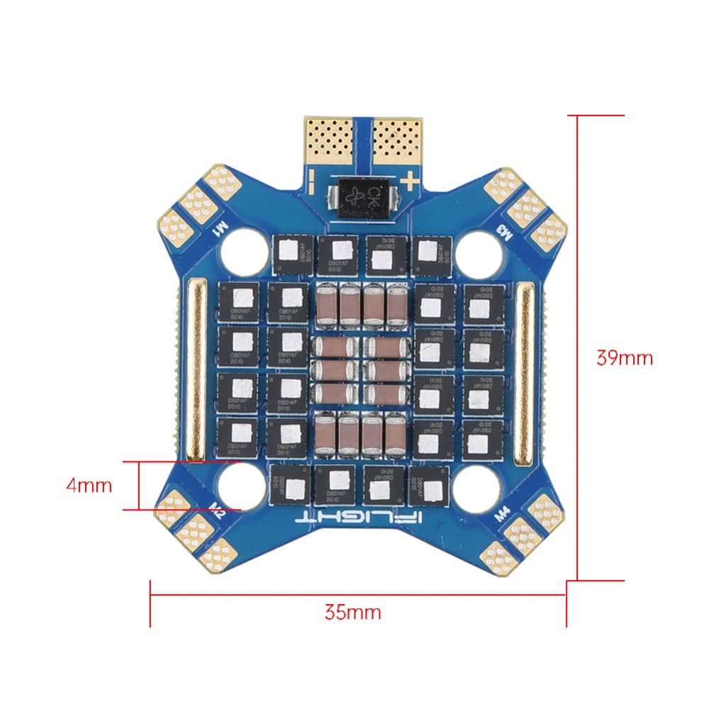 iFlight SucceX Mini V2 55A 2-6S BLHeli_32 Dshot600 4in1 ESC for fpv drones 2