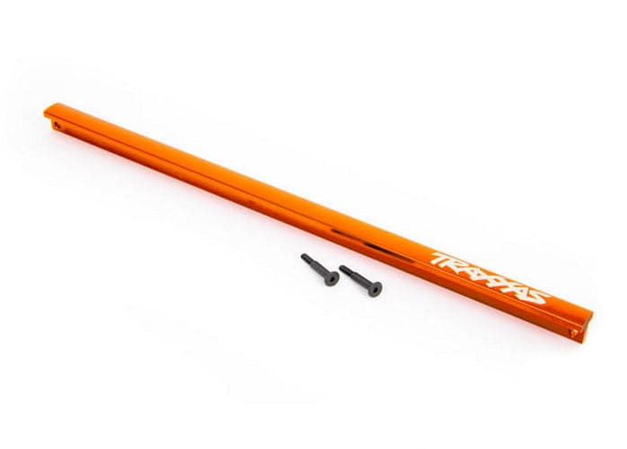 Traxxas 9523T Chassis brace (T-Bar) 6061-T6 aluminum Sledge Orange for fpv drones
