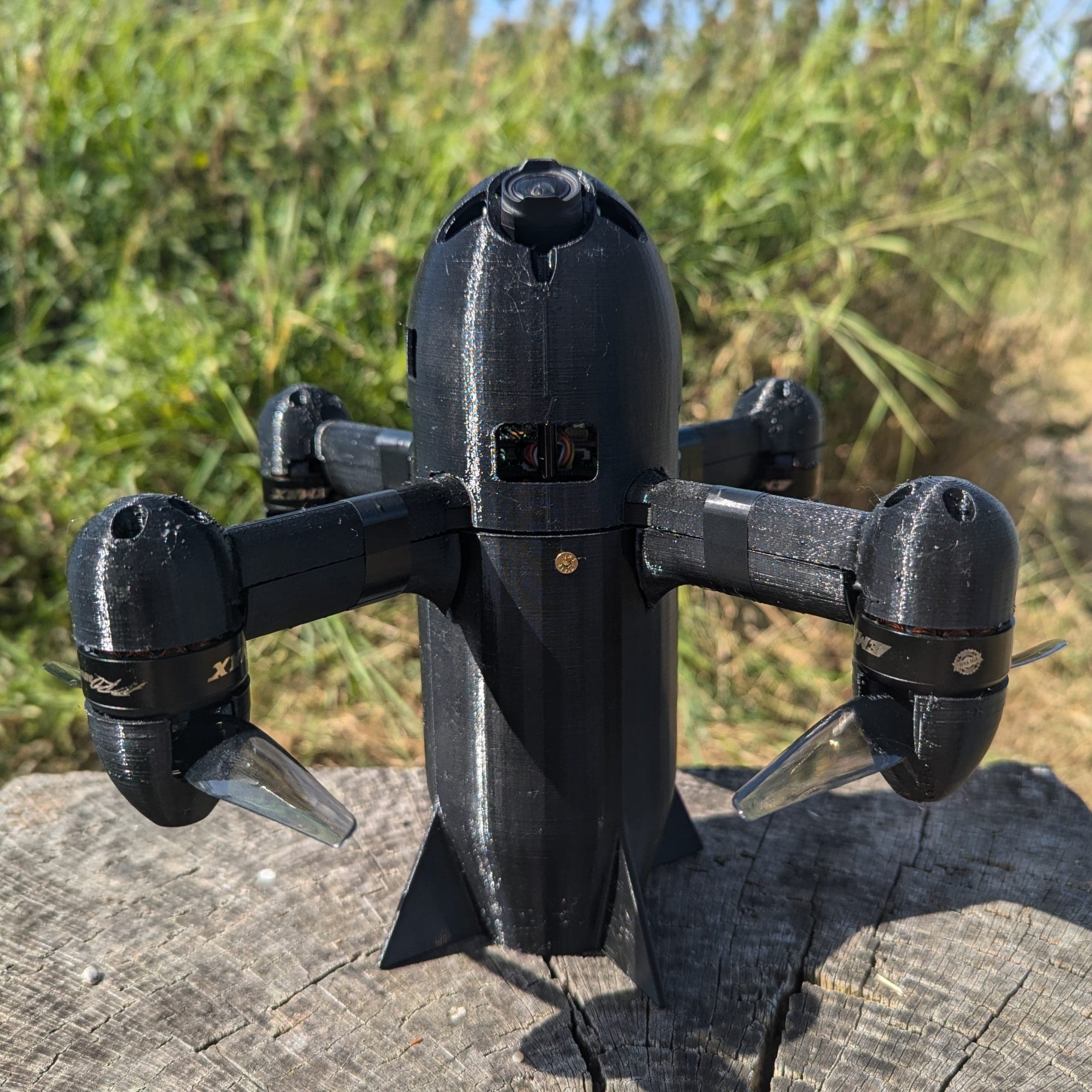AOS HS5 High Speed Quadcopter (Carbon and 3D Prints) for fpv drones 5