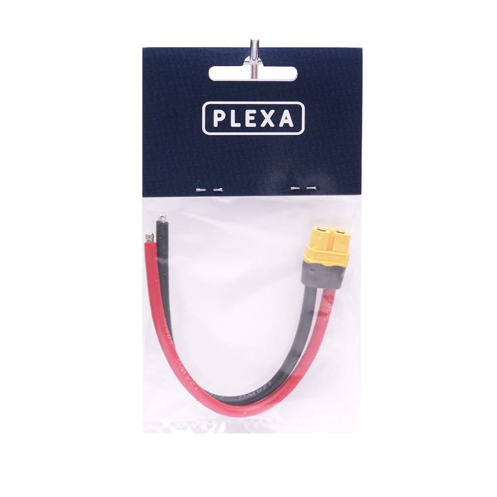 Plexa XT60 Female 12AWG 150mm Cable for fpv drones 1
