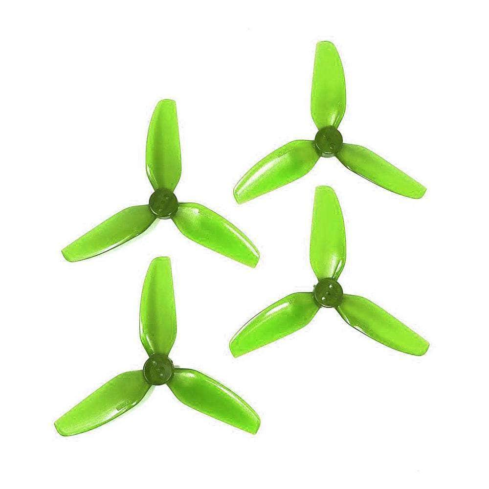 HQ Prop T3x3x3 PC Durable Tri-Blade 3" Prop 4 Pack (3 Hole) - Choose Your Color for fpv drones 1