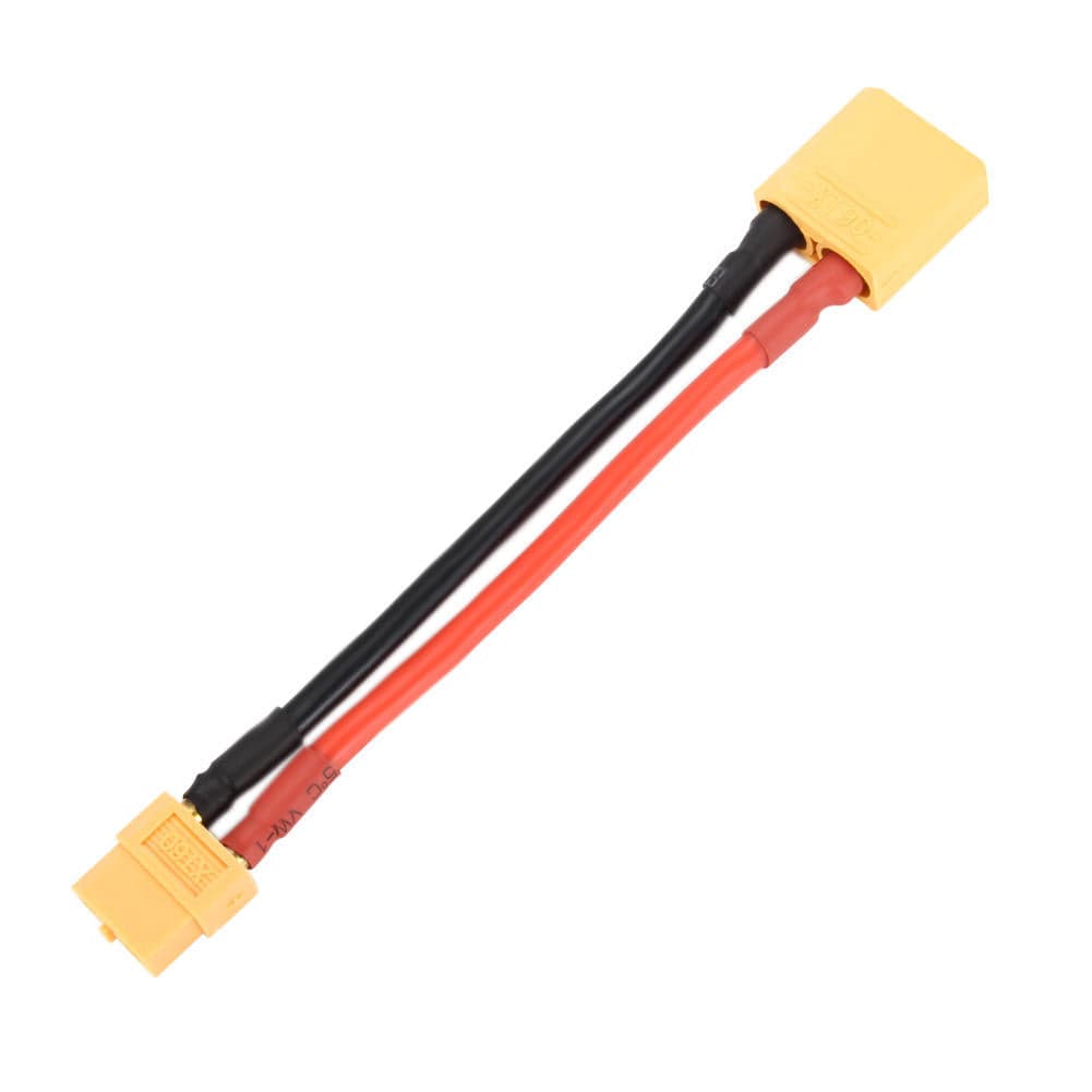 XT90 MALE TO XT60 FEMALE 14AWG 100MM CABLE for fpv drones
