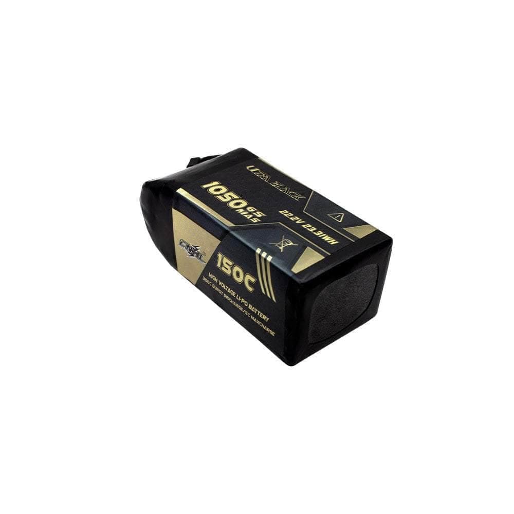 CNHL Ultra Black Series 22.2V 6S 1050mAh 150C LiPo Battery - XT60 for fpv drones 3