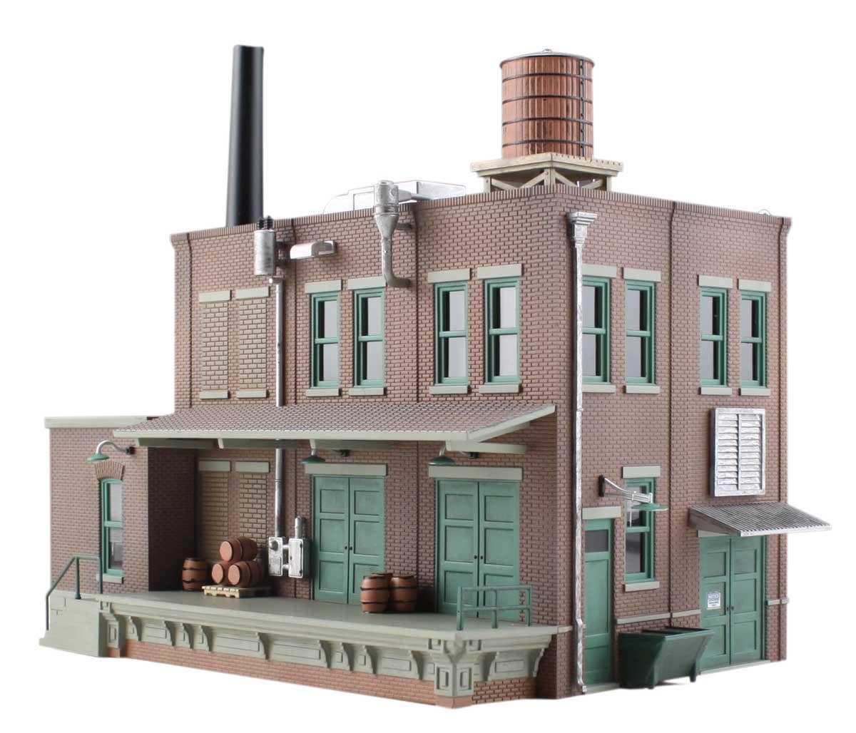 Woodland Scenics BR4924 N Clyde & Dale's Barrel Factory Structure  Built-&-Ready for fpv drones 3