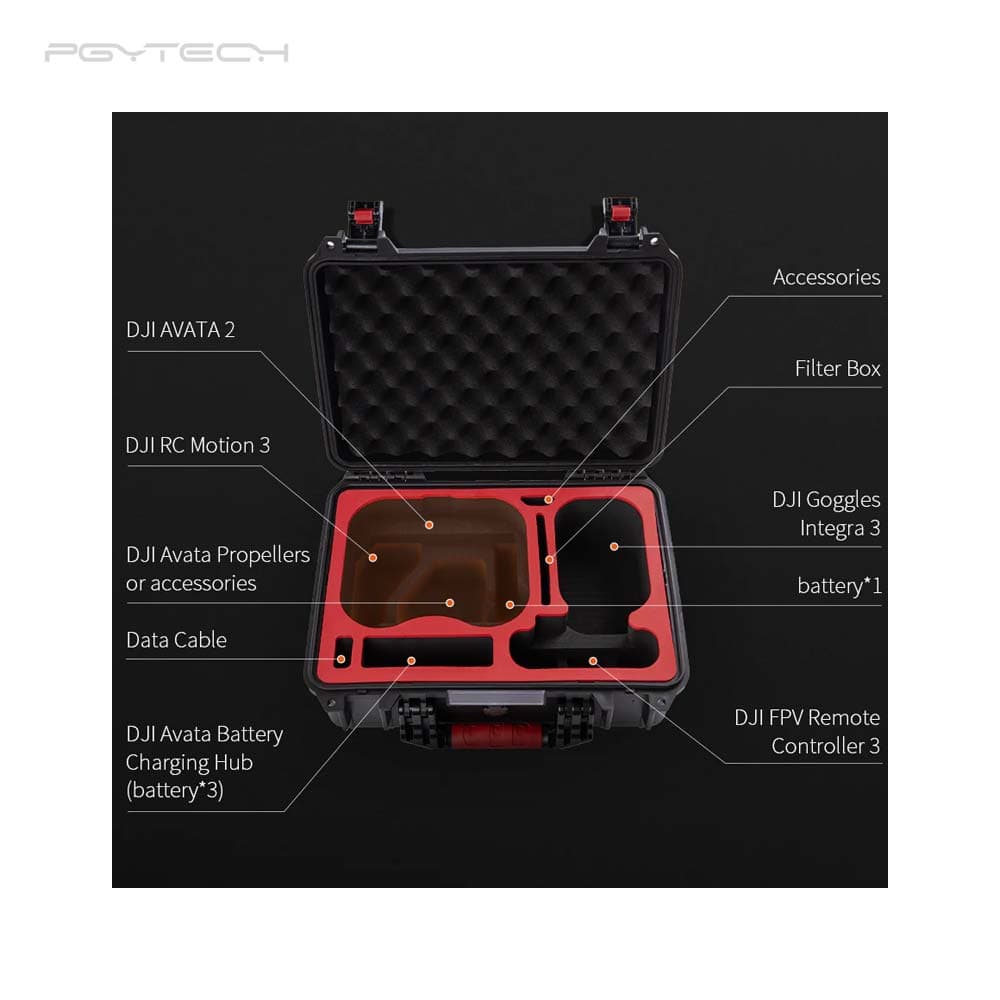 PGYTECH Safety Carrying Case voor DJI Avata 2 for fpv drones 7
