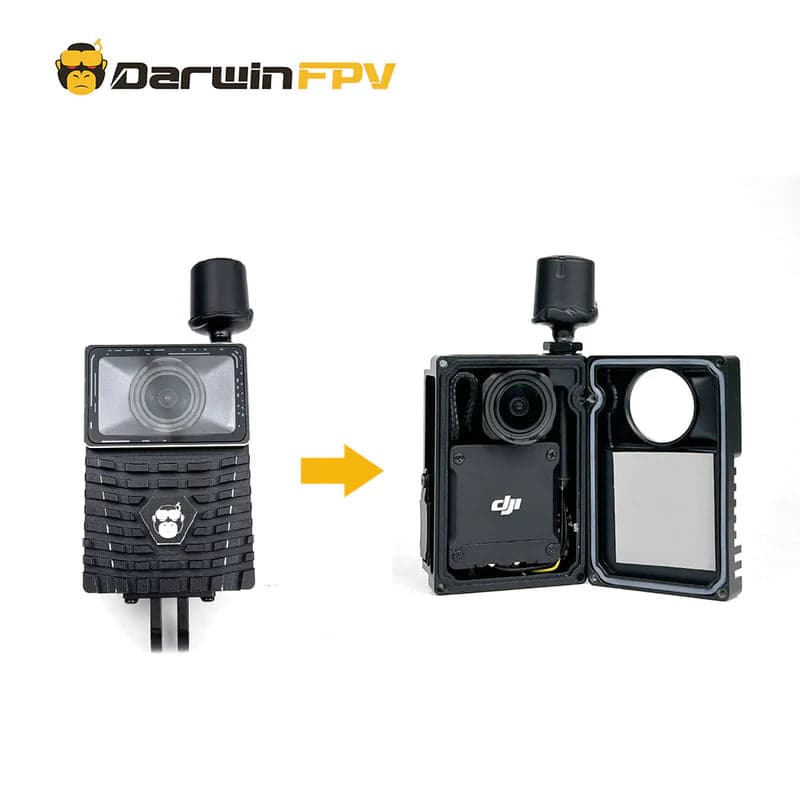 DarwinFPV DJI O3 Air Unit CNC Aluminum Waterproof Case for fpv drones 2