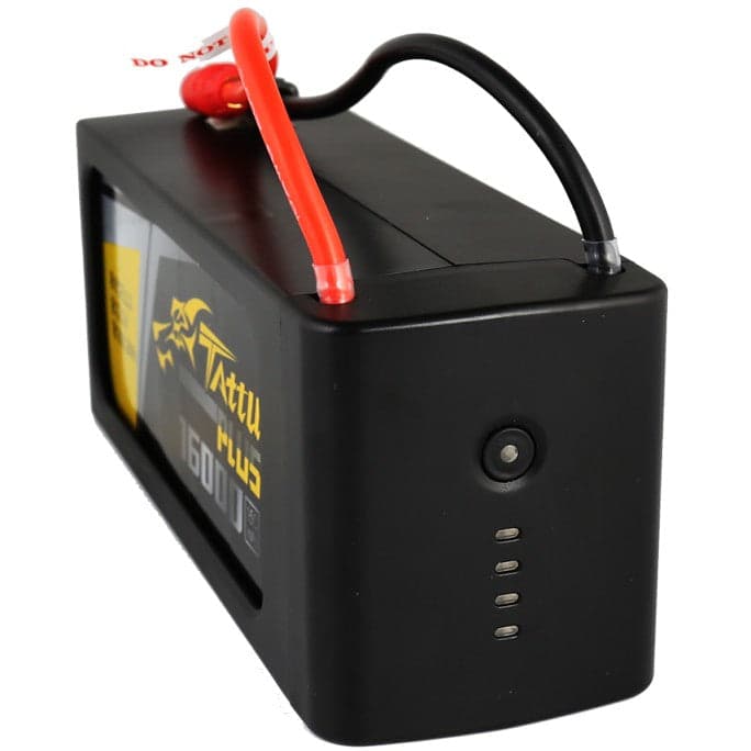 Tattu Plus 16000mah 22.2v 15c 6s Lipo Smart Battery Pack with AS150 + XT150 Plug for fpv drones 1