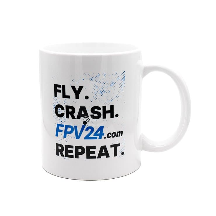 FPV24.com Fan Mug for fpv drones