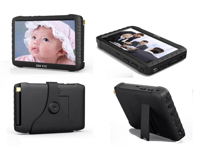 EMAX TE968H 5 Inch FPV 5.8G 8 Channels Vrx Wireless Mini DVR LCD Monitor for fpv drones 2