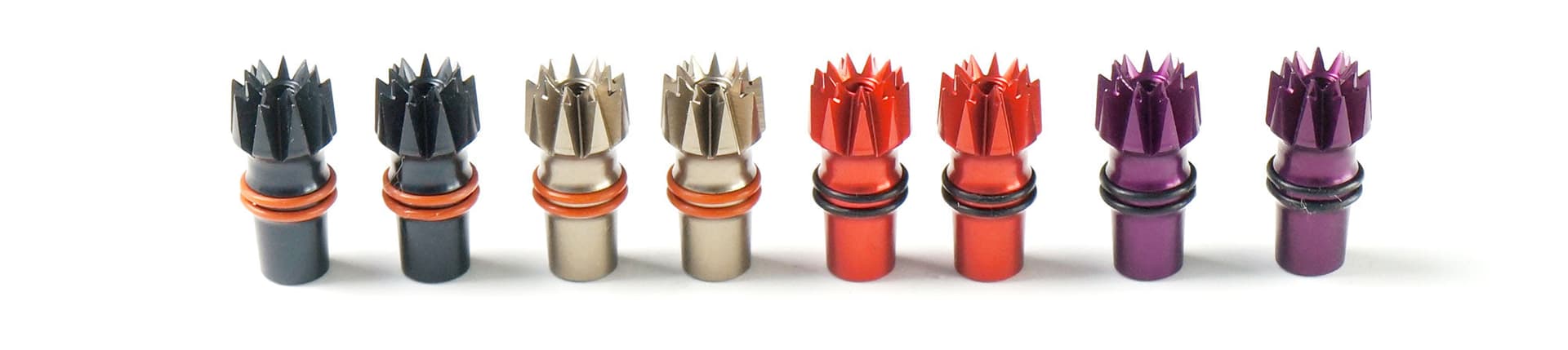 STARPOWER NEW DESIGN CNC ALUMINIUM 3D ANTISLIP STICK ENDS for fpv drones 1