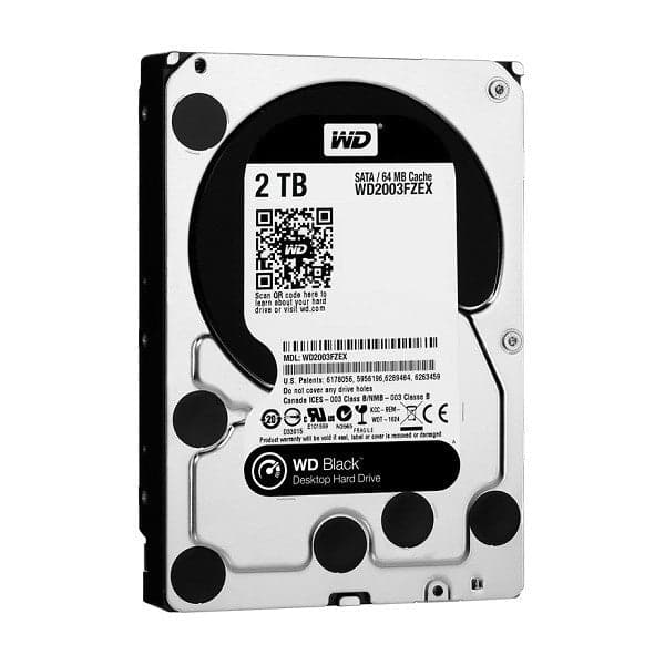 Western Digital WD Black 2TB WD2003FZEX 3.5in Hard Drive [PC] for fpv drones