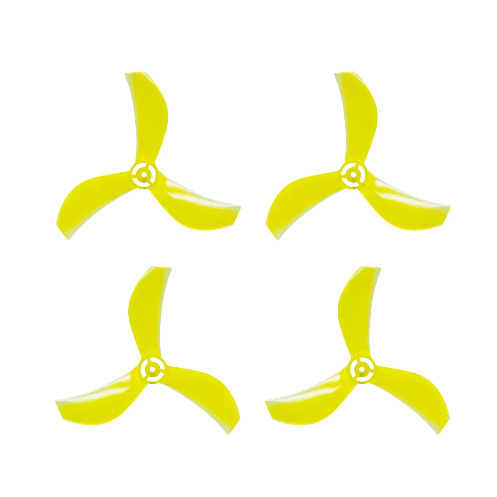 NewBeeDrone Azi 1615-3 / 1.6" Tri-Blade Micro/Whoop FPV Drone Props for 1mm Shaft (8 Pack) - Choose Color for fpv drones 7
