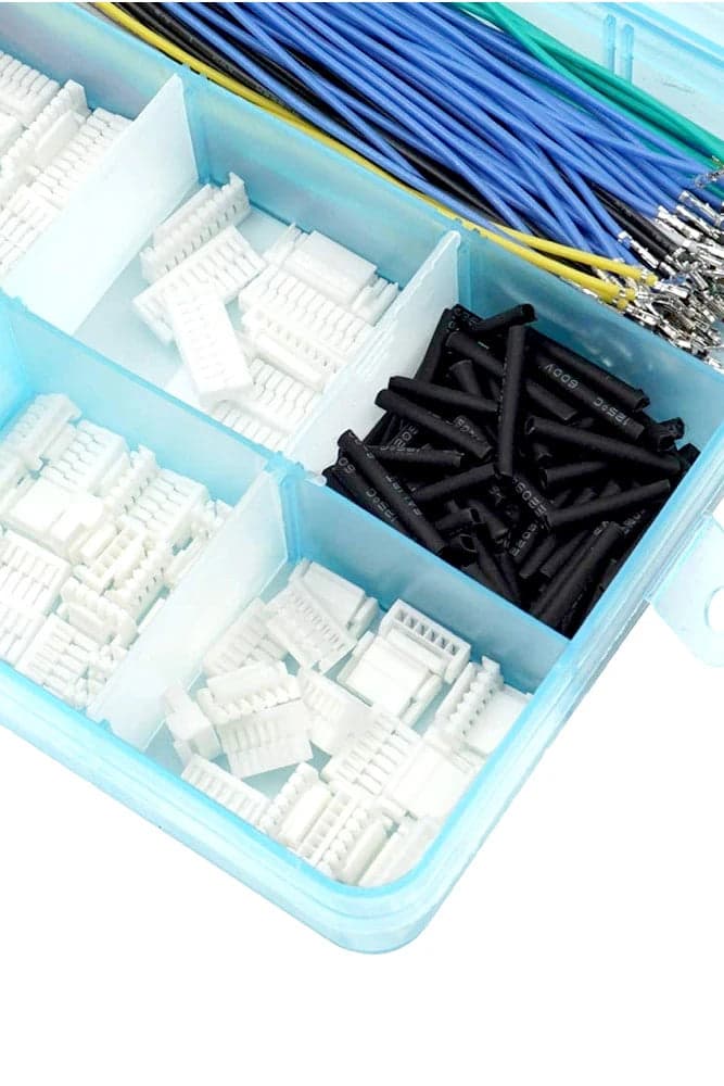 JST GH 1.25mm Custom Cable Master Kit - Pre-Crimped Silicone Wires (2-10 Pin) for fpv drones 1