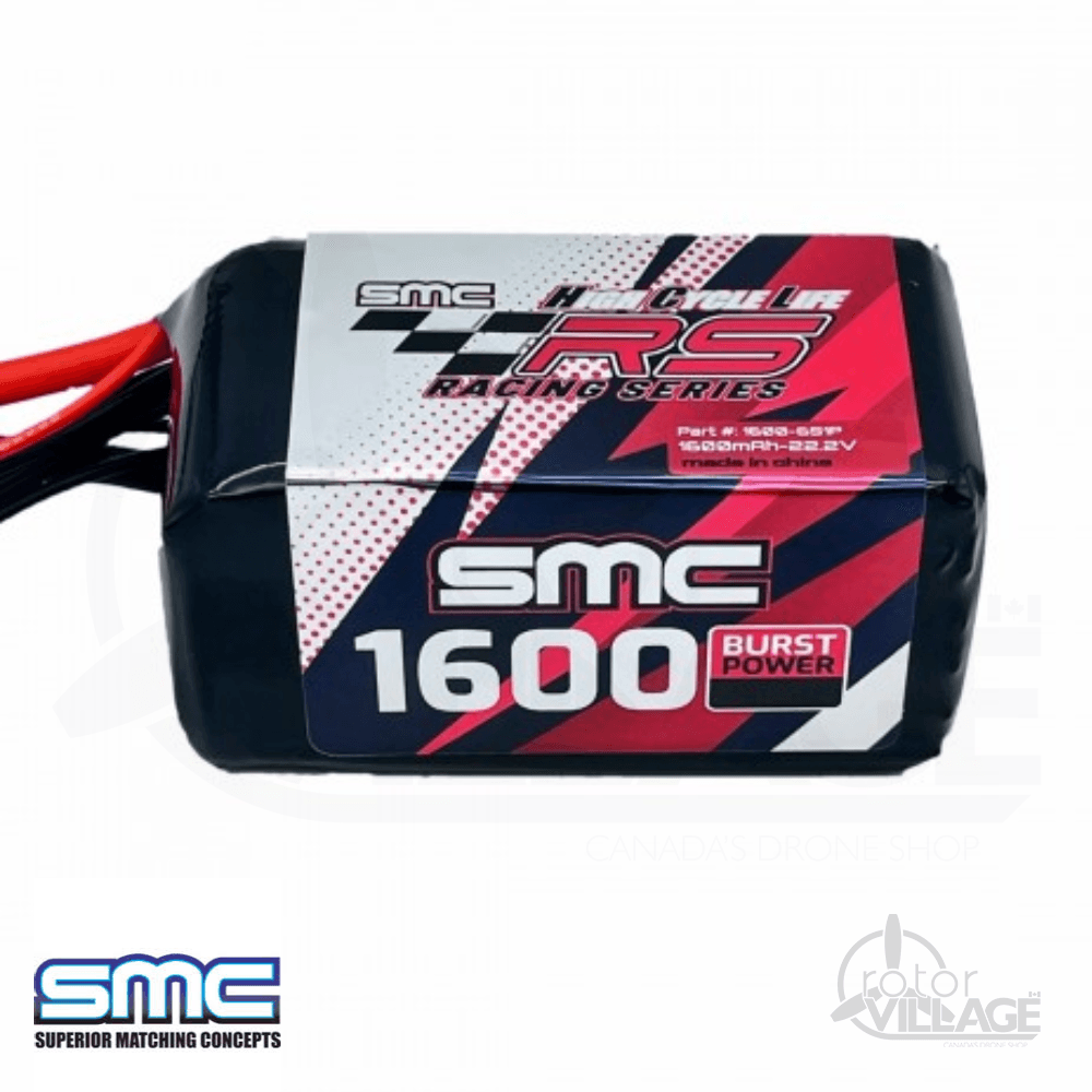 SMC HCL-RS 22.2V 1600mAh LiPo XT60 for fpv drones