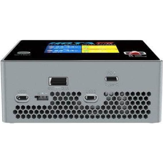 HOTA F6 1000W 60A 1-6S Quad Channel DC Smart Charger - Grey for fpv drones 2