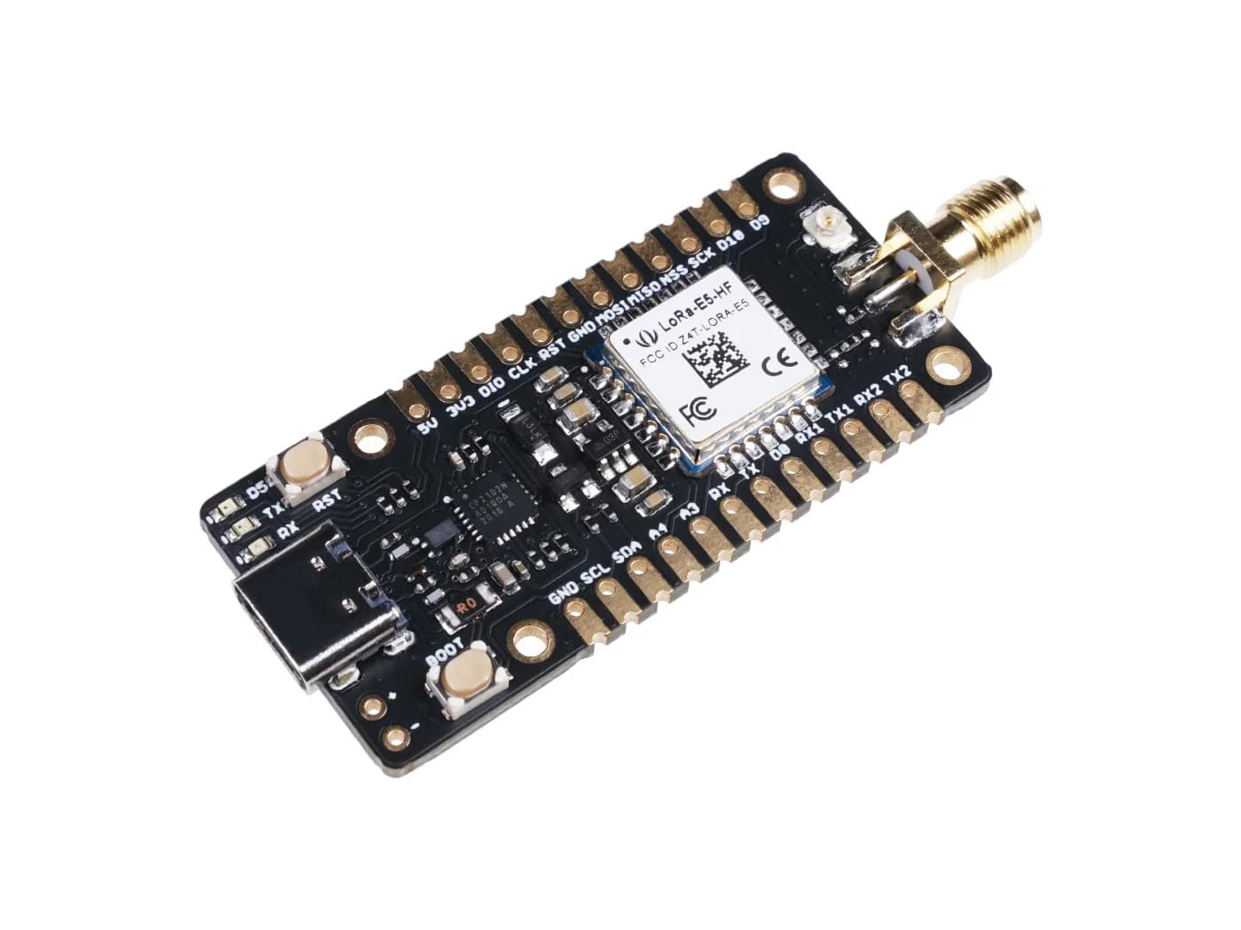LoRa-E5 mini (STM32WLE5JC) Dev Board, LoRaWAN supported for fpv drones