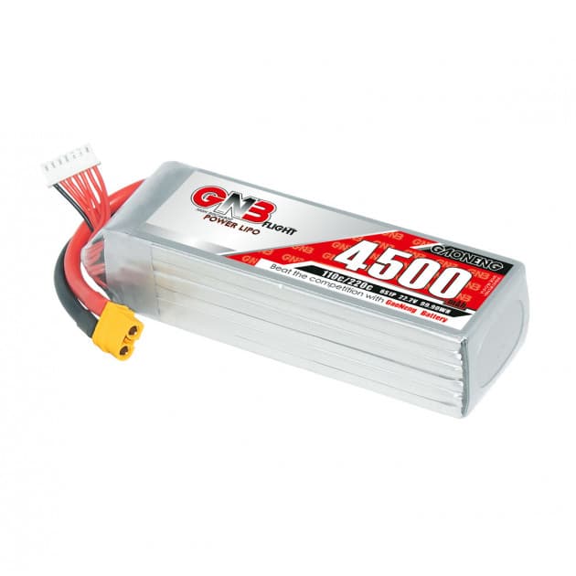 GNB 4500mAh 6S 110C Lipo battery for drones for fpv drones 1