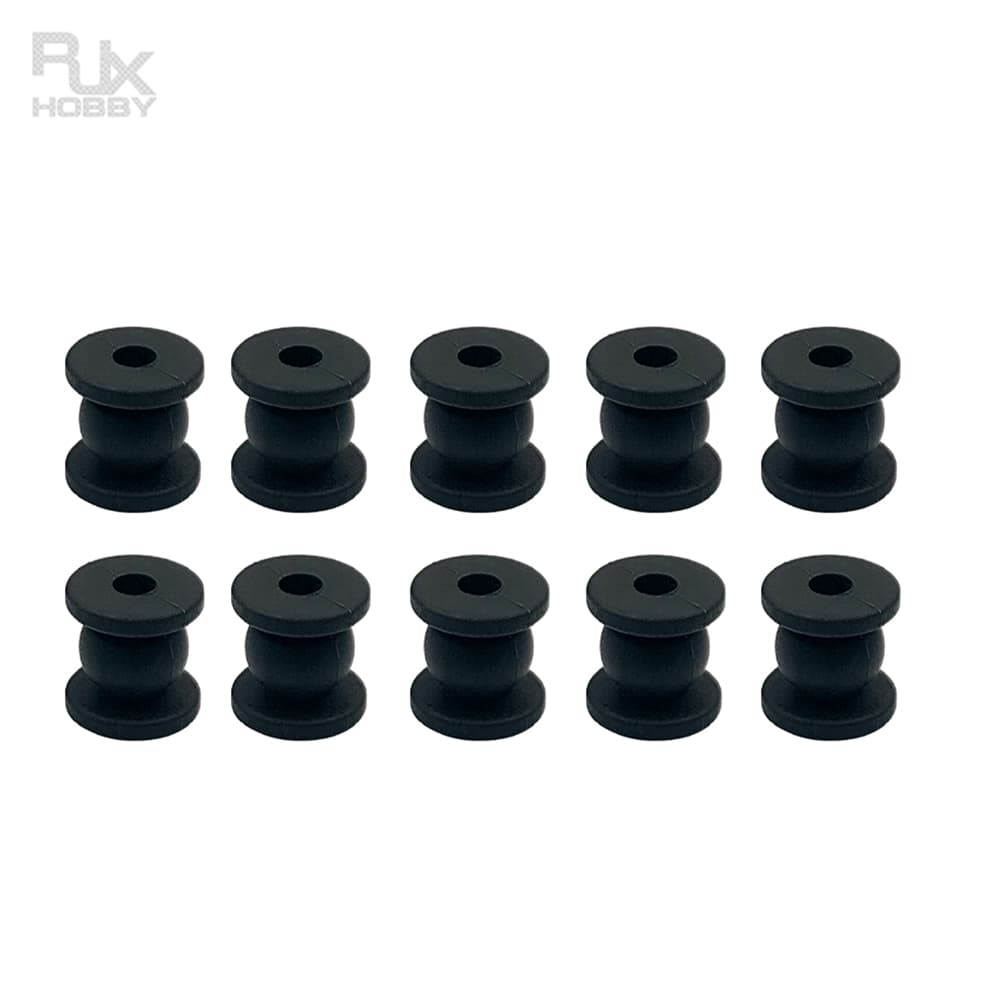 Schokbestendige Dempingsringen (10 stuks) - 12 x 12 x 4 mm for fpv drones 1