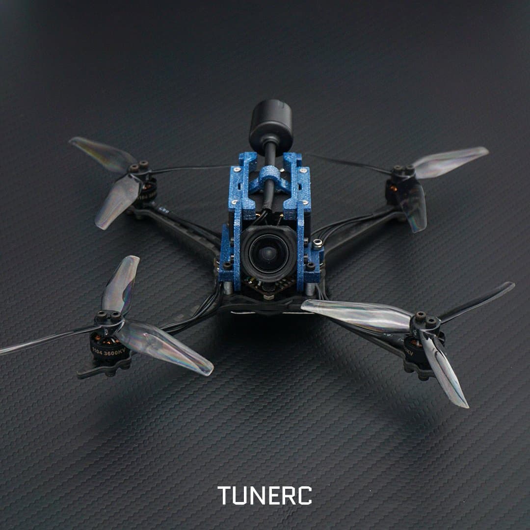 TuneRC DJI O3 Air Unit Mount (PETG+Screw Bag) for fpv drones 2