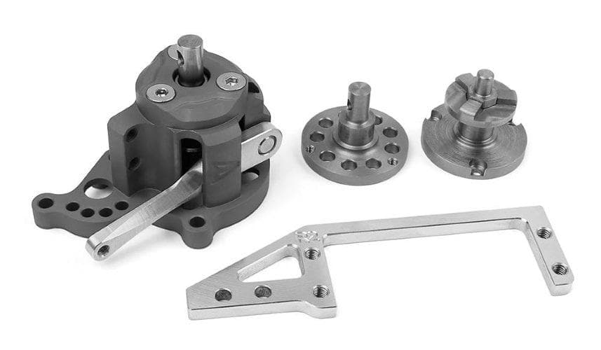Vanquish VPS01352 Hurtz Dig V2 Grey Axial 3-Gear Transmissions SCX10 / II AX10 for fpv drones