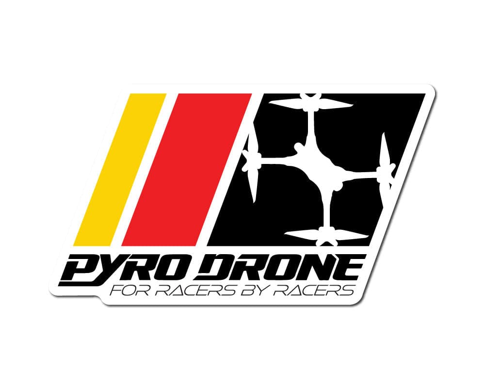Pyrodrone Logo - Large Slap for fpv drones 1