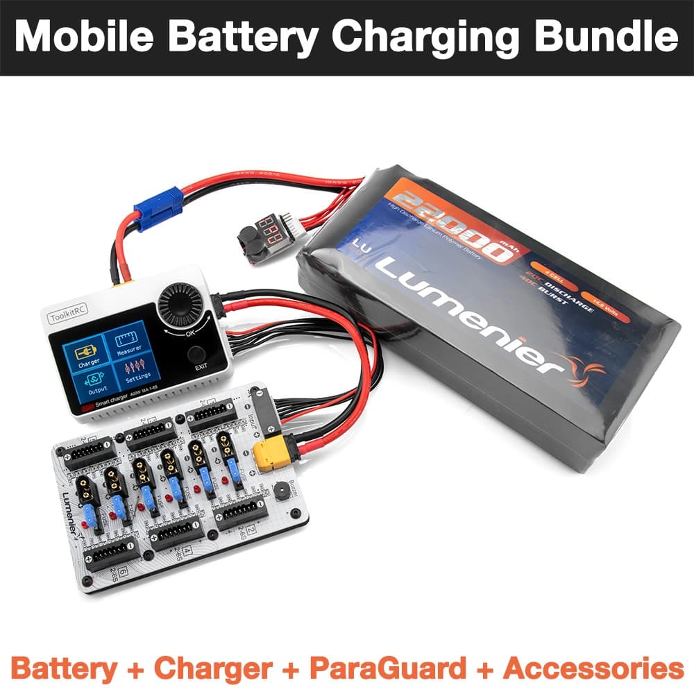 Ultimate Mobile Battery Charging Station Bundle for fpv drones