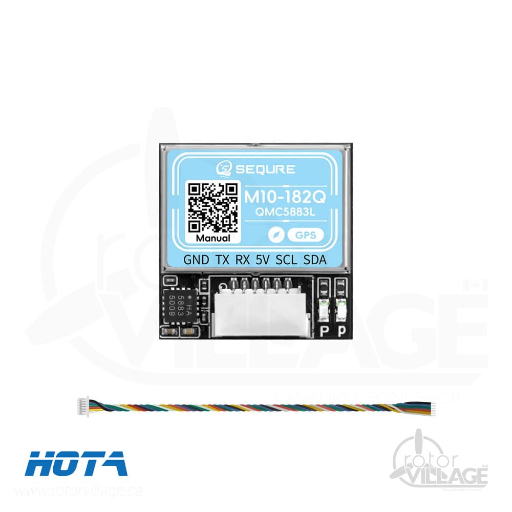 Sequre M10-182Q GPS with QMC5883 Compass for fpv drones 1