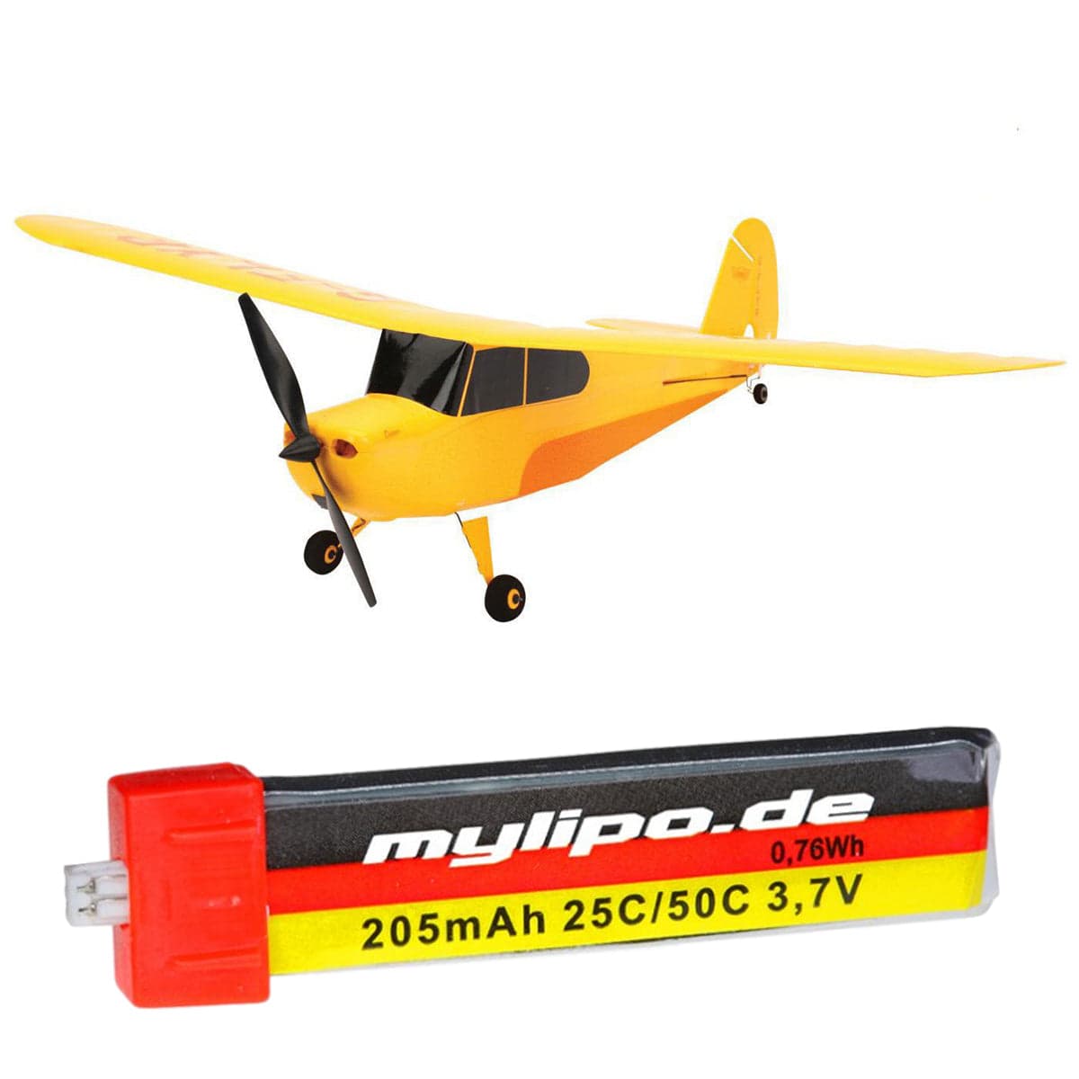 upgrade battery 205mah Horizon Hobby Champ (HBZ4900) by MMW [DG] for fpv drones 1