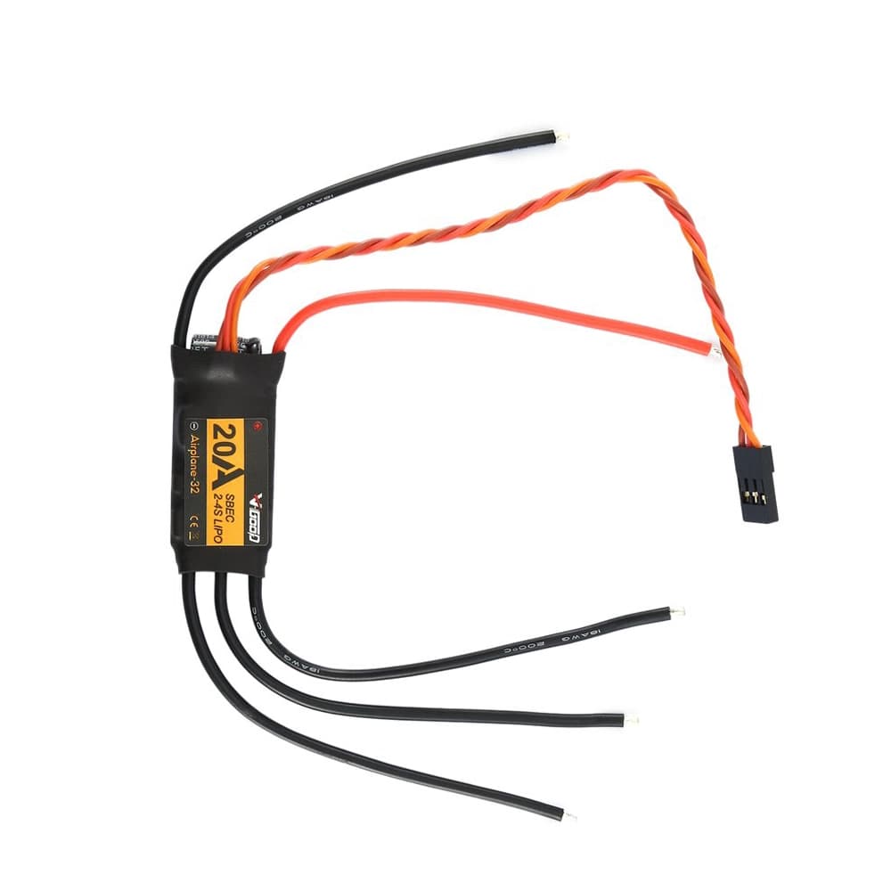 V-Good RC 32-Bit 20A 2-4S Brushless ESC for RC Airplane - 4.8 for fpv drones 2