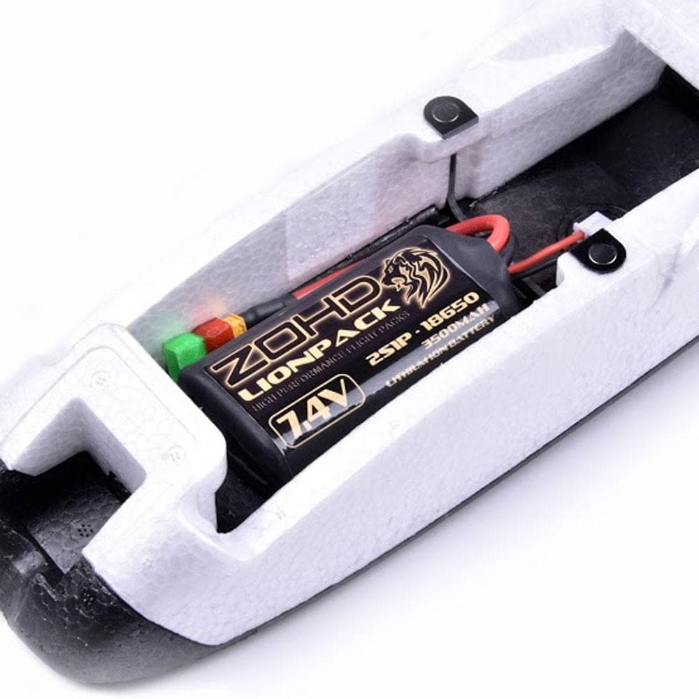 ZOHD Lionpack 18650 2S1P 3500mAh 7.4V Li-ion Battery - 1.5 for fpv drones 4