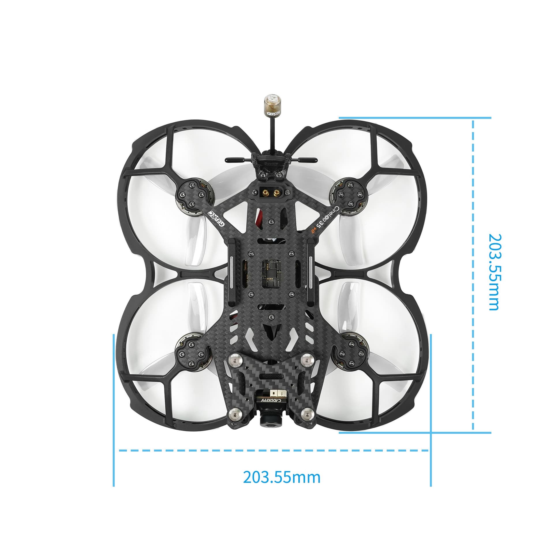 GEPRC CineLog35 Analog CineWhoop FPV Drone 4S/6S - PNP for fpv drones 3