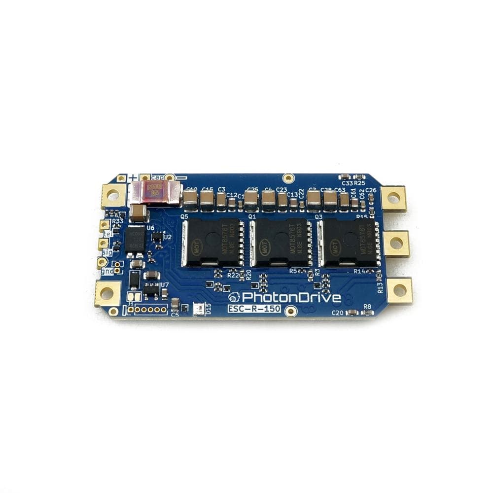 PhotonDrive ESC-R-150  up to 15S 60V 150A ESCape32 Firmware ESC for X-Class/Cinelifter Drone Airplane RC Car for fpv drones 6