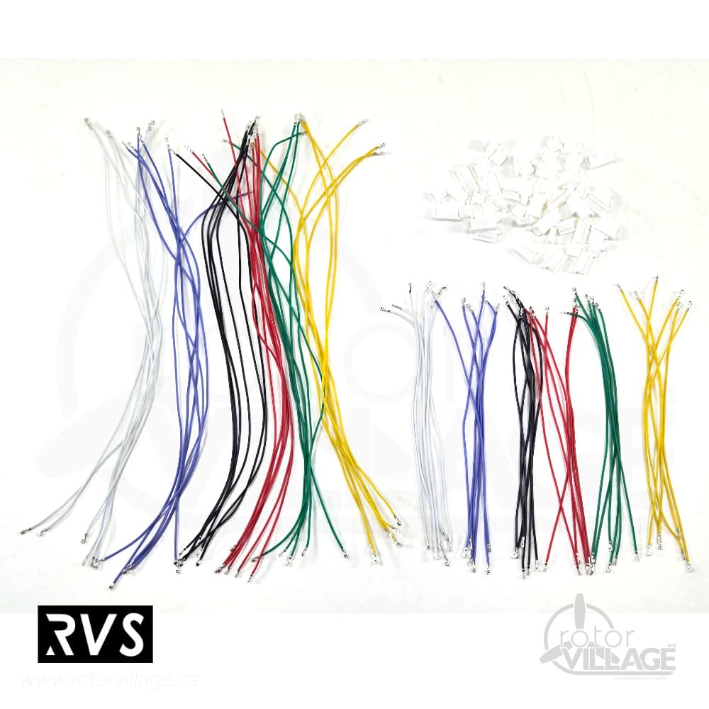 RVS DIY Wiring & Connectors Kit (128pcs) for fpv drones 5