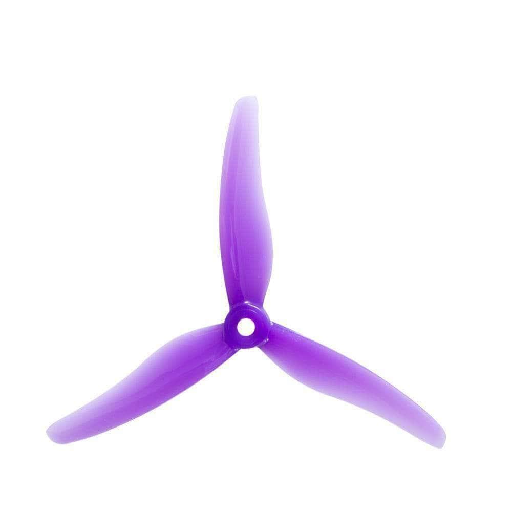 Gemfan Hurricane 51433 5135-3 / 5.1" Tri-Blade FPV Drone Props (4 Pack) - Choose Color for fpv drones 44