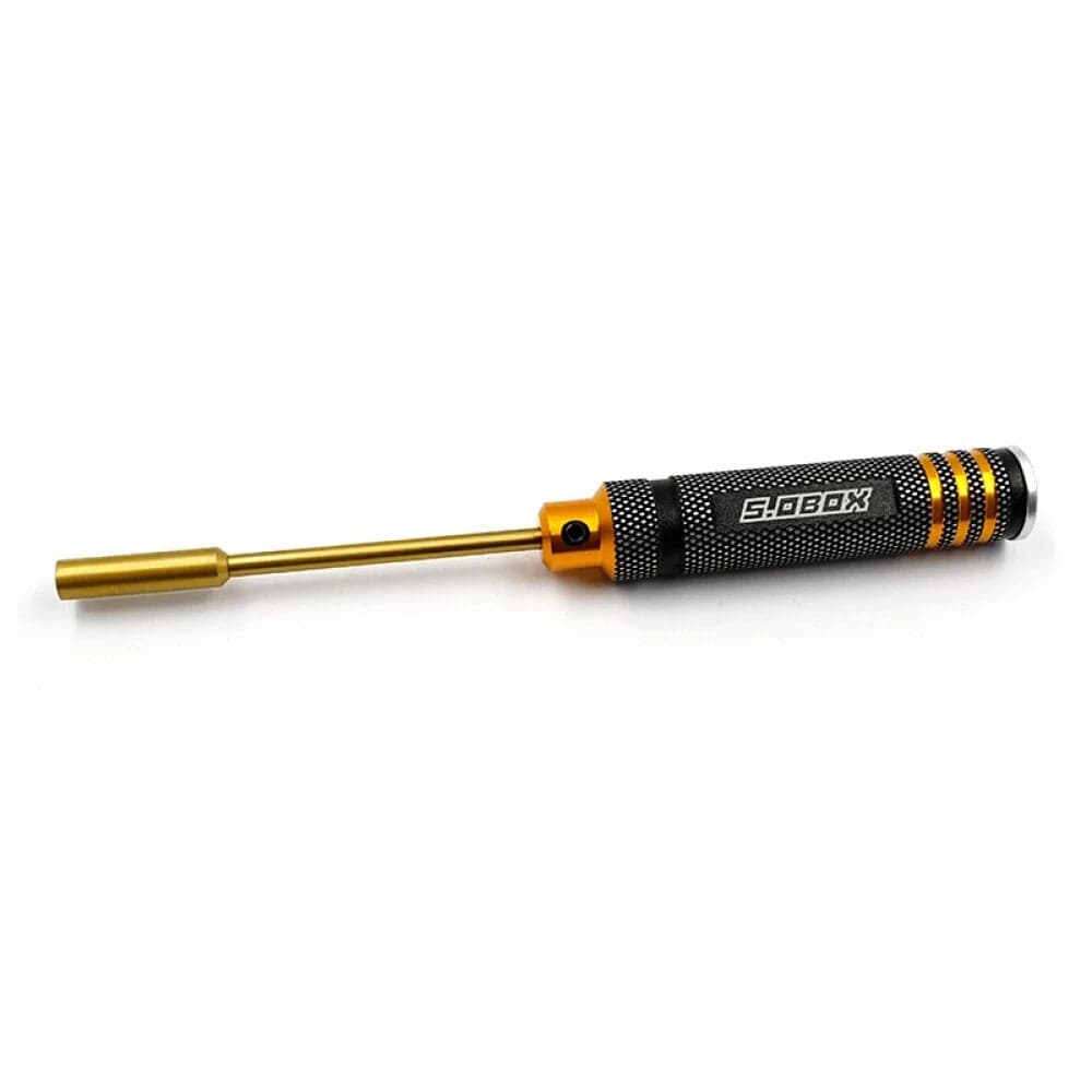 Yeah Racing YT-0226 Aluminum Nut Driver 5.0 Black/Gold for fpv drones